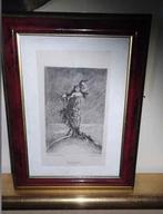 Gravure postface de Félicien rops, Antiquités & Art, Enlèvement ou Envoi