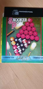 Commodore 64 c64 disk spel snooker and pool, Comme neuf, Enlèvement ou Envoi