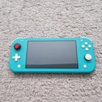 Nintendo Switch Lite, Ophalen of Verzenden, Turquoise, Gebruikt, Met beschermhoes of tas