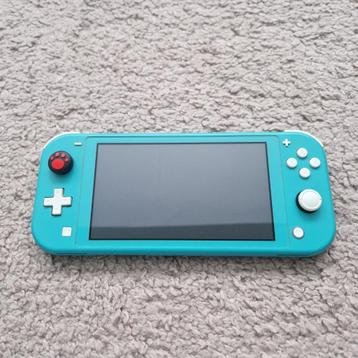Nintendo switch lite, Enlèvement ou Envoi, Turquoise, Utilisé, Avec housse de protection ou sac