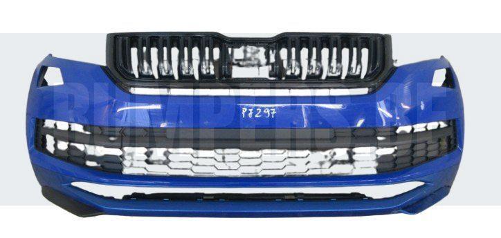 Bumper Skoda Kodiaq Sportline 565 17-21 565807221 Voorbumper, Auto-onderdelen, Carrosserie, Bumper, Voor, Gebruikt, 6 maanden garantie