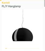 Kartell hanglamp zwart, Huis en Inrichting, Lampen | Hanglampen, Gebruikt, 50 tot 75 cm, Ophalen