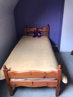 Bed, Huis en Inrichting, Slaapkamer | Bedden, Ophalen, Zo goed als nieuw, Hout