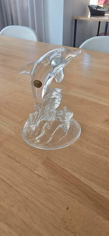 Cristal d'arques dolfijn beschikbaar voor biedingen