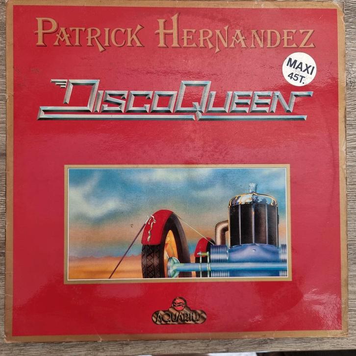 12" Patrick Hernandez – Disco Queen, CD & DVD, Vinyles Singles, Utilisé, Maxi single, Dance, 12 pouces, Enlèvement ou Envoi