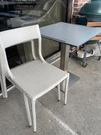 2 tafels met 4 stoelen, Ophalen, Verstelbaar