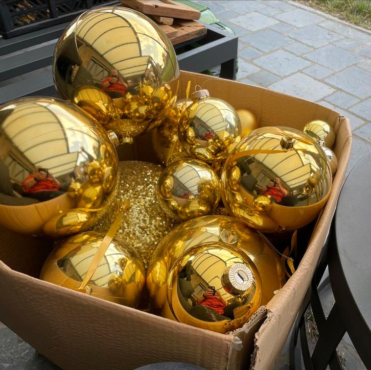 Verschillende kerstballen, Diversen, Kerst, Zo goed als nieuw, Ophalen