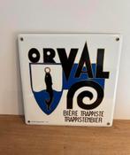 Plaque émaillée Orval numérotée  email (émaillerie belge), Verzamelen, Ophalen of Verzenden