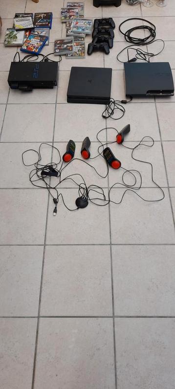 Playstation 2,3 en 4. Playstation toebehoren  beschikbaar voor biedingen