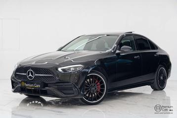 Mercedes-Benz C 300 e 9G-TRONIC AMG Line! Full, Pano, Camera, Auto's, Automaat, 4 deurs, Xenon verlichting, Gebruikt
