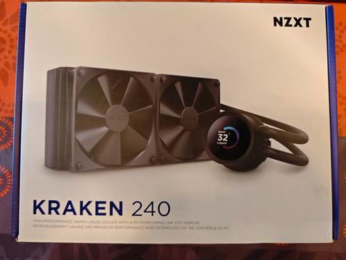 NZXT KRAKEN 240 waterkoeling (4 jaar garantie), Computers en Software, Computerkoelers, Zo goed als nieuw, Ophalen