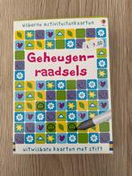 Geheugenraadsels en spelletjes, Ophalen, Zo goed als nieuw