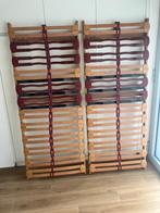 2 lattenbodems, Ophalen, Gebruikt, Eenpersoons, 80 cm