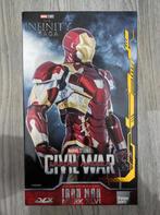 Threezero Iron man Avengers 1/12 DLX scale Mark XLVI 46, Ophalen, Zo goed als nieuw, Fantasy