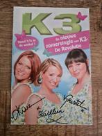 Nieuwe handtekeningkaart "10 jaar K3" van K3 originals, Verzamelen, Ophalen of Verzenden, Zo goed als nieuw