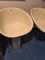 4 Pedrali Gliss design stoelen, Comme neuf, Synthétique, Enlèvement, Blanc