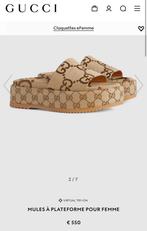 Gucci PLATEAUMULES VOOR DAMES, Kleding | Dames, Zo goed als nieuw