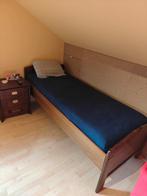 Eenpersoonsbed, Ophalen, 90 cm, Eenpersoons, Bruin