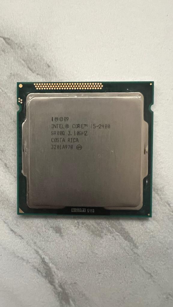 Intel Core i5-2400-processor, Computers en Software, Processors, Gebruikt, 4-core, 3 tot 4 Ghz, Ophalen