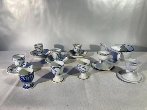 Antieke eierdopjes, Antiek en Kunst, Antiek | Servies compleet, Ophalen