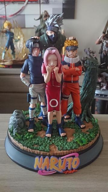 Statue en résine Naruto Team 7 beschikbaar voor biedingen