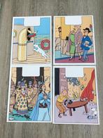 4 Kuifje schriftjes, Ustensile, Comme neuf, Tintin, Enlèvement ou Envoi