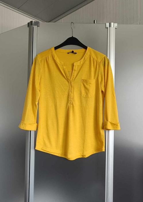 T-shirt - Top - Driekwartsmouw - Geel - JBC - Small - €2, Vêtements | Femmes, T-shirts, Porté, Taille 36 (S), Jaune, Manches courtes