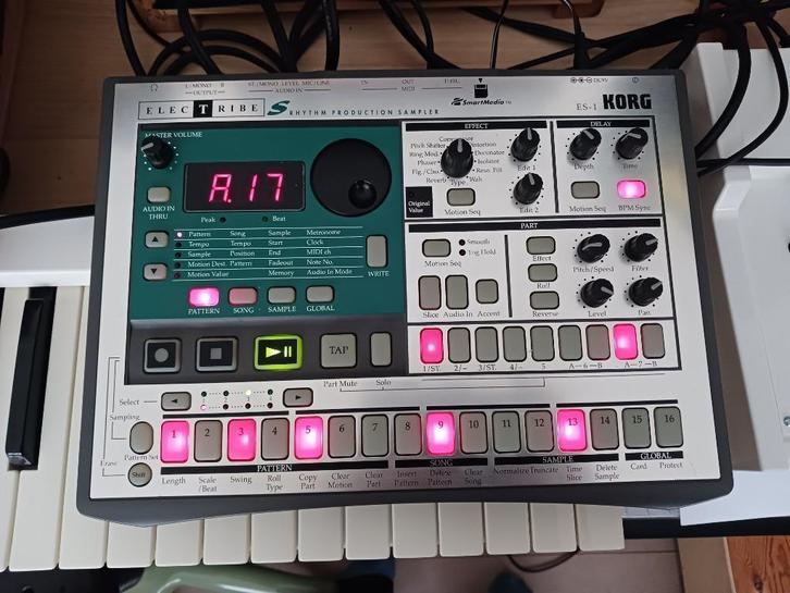 Korg ElecTribe S (ES-1), Muziek en Instrumenten, Drumcomputers, Gebruikt, Korg, Ophalen of Verzenden