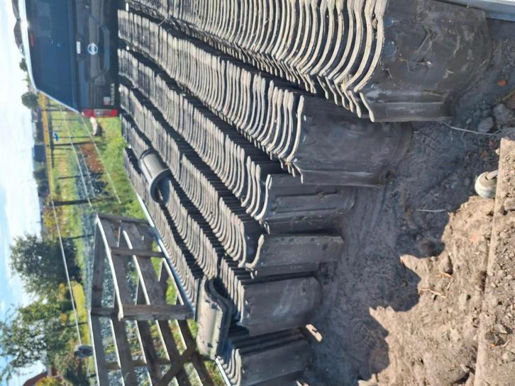 Lot KORAMIC JD BELFELD, Doe-het-zelf en Bouw, Dakpannen en Dakbedekking, Zo goed als nieuw, Dakpannen, Ophalen