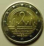 RARE 2 EUROS - Lutte contre le cancer en Belgique 2024., Envoi, Belgique, 2 euros, Monnaie en vrac