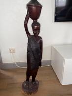 Afrikaans beeld 87 cm hoog, Antiek en Kunst, Ophalen