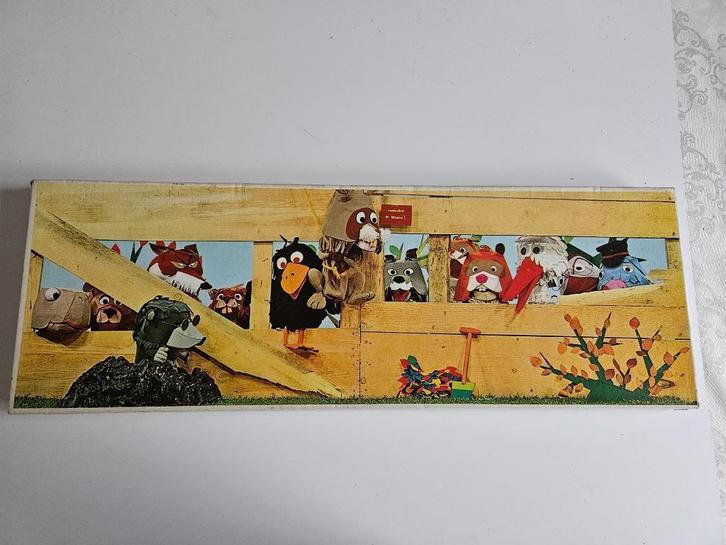 Puzzel 80 stukjes Fabeltjeskrant, Kinderen en Baby's, Speelgoed | Kinderpuzzels, Gebruikt, Meer dan 50 stukjes, Ophalen of Verzenden