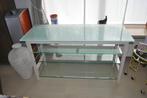 TV-tafel, Minder dan 100 cm, 25 tot 50 cm, 100 tot 150 cm, Glas
