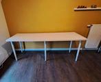 Bureau Ikea Vika Amon met verstelbare poten., Huis en Inrichting, Ophalen, In hoogte verstelbaar, Gebruikt, Bureau