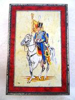 Napoleontische oorlog, Huzaar. Oude blikken doos, Verzamelen, Ophalen of Verzenden, Gebruikt, Overige, Overige merken