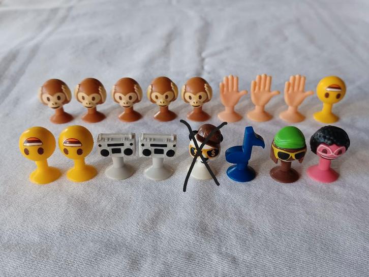 Emoji's Aldi 2022, Verzamelen, Poppetjes en Figuurtjes, Zo goed als nieuw, Ophalen of Verzenden