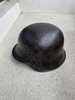 Wo2 Duitse helm met binnenwerk, Verzamelen, Ophalen of Verzenden