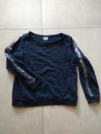 Donkerblauwe sweater Vero Moda L met glitters, Porté, Enlèvement ou Envoi