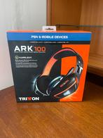 Tritton ark 100 headset, Gebruikt, Over-ear, Volumeregelaar, Bedraad