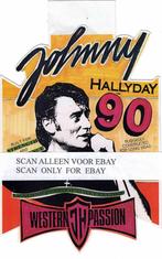 Johnny Hallyday zeldzame kledingkaart/promotiekaart, France, Non affranchie, 1980 à nos jours, Envoi
