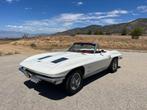 Chevrolet Corvette C2 1963, Auto's, 8 cilinders, Cabriolet, Wit, 2 zetels