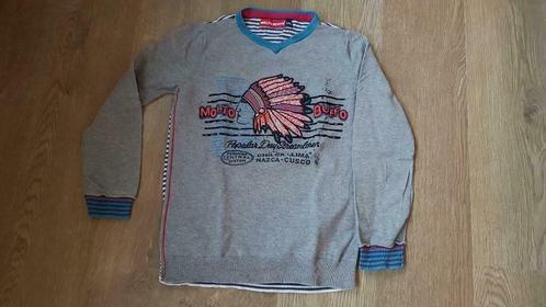 grijze trui Molto Buffo maat 128 - 134, Kinderen en Baby's, Kinderkleding | Maat 128, Gebruikt, Jongen, Trui of Vest, Ophalen of Verzenden