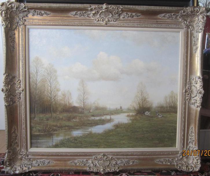 "Lente"- Peter Motz, Antiek en Kunst, Kunst | Schilderijen | Klassiek, Ophalen