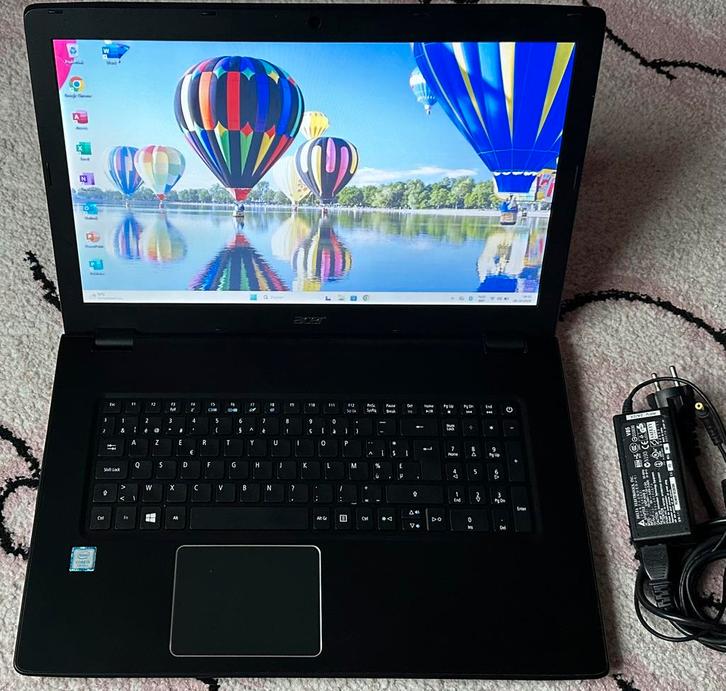 Mooie 17.3”Acer/i5-7200U/16gb ddr4/128gb ssd/500gb hdd/Win11, Computers en Software, Chromebooks, Zo goed als nieuw, 16 inch of meer