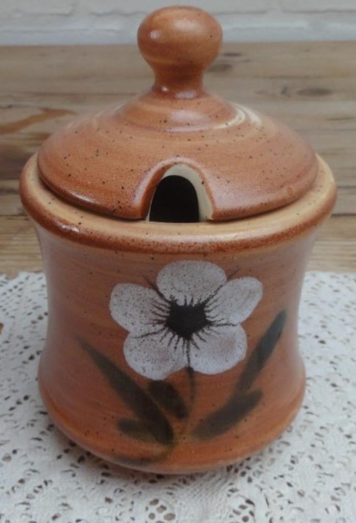 Frans keramiek ( marmalade /jam ) potje, St.Clement, Antiek en Kunst, Curiosa en Brocante, Ophalen of Verzenden