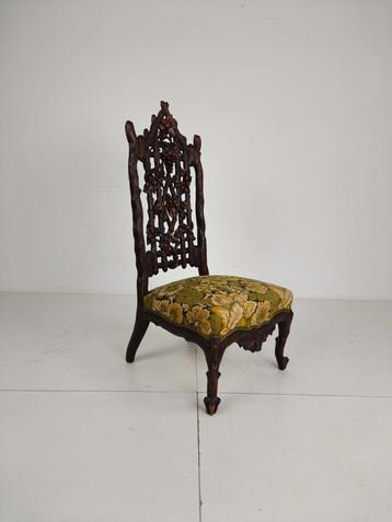 Prachtige 19e-eeuwse Black Forest STOEL beschikbaar voor biedingen