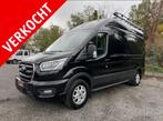 Ford Transit RWD//L3 H3//170 PK//Automaat//Limited, Auto's, Bestelwagens en Lichte vracht, Automaat, 1995 cc, 2800 kg, Zwart