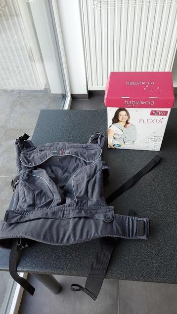 Draagzak Babylonia Flexia Grijs 3,5-20kg (bijna nieuw) beschikbaar voor biedingen