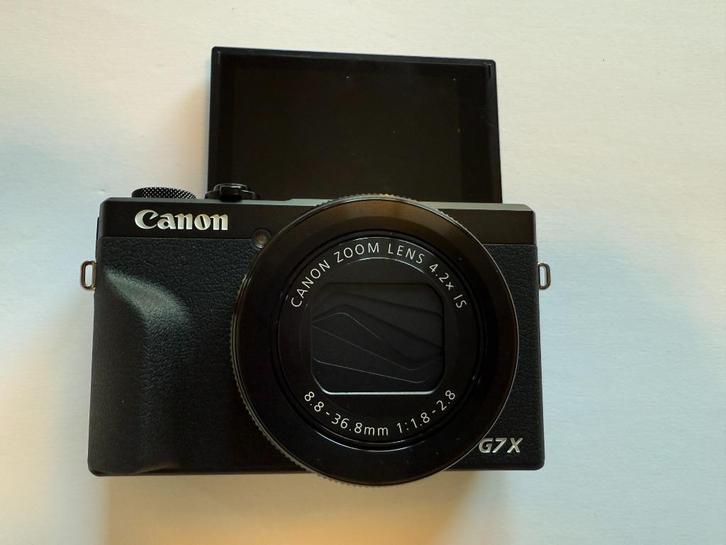 Canon Powershot G7 Mark III, Audio, Tv en Foto, Fotocamera's Digitaal, Zo goed als nieuw, Compact, Canon, 4 t/m 7 keer, Ophalen of Verzenden
