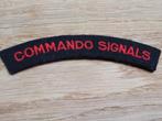 Titel Commando Signal, Verzamelen, Embleem of Badge, Ophalen of Verzenden, Landmacht